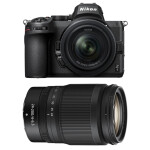 Nikon Z 5 Mirrorless Digital Camera with 24-50mm  and  24-200mm Lenses