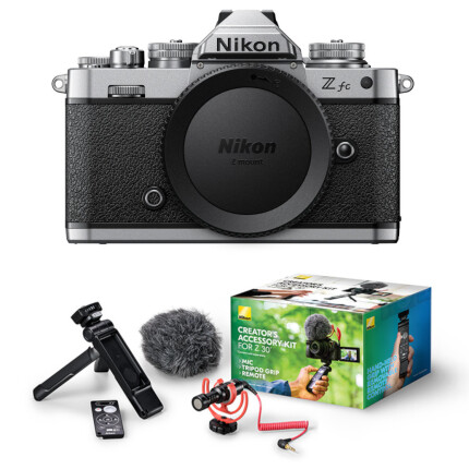 Nikon Z fc Mirrorless Digital Camera with Creators Accessory Kit