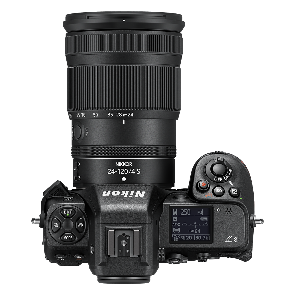 Nikon Z8 FX-format Mirrorless Camera with NIKKOR Z 24-120mm f/4 S Lens