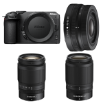 Nikon Z30 Mirrorless Camera with 16-50mm, 50-250mm,  and  24-200mm Lenses