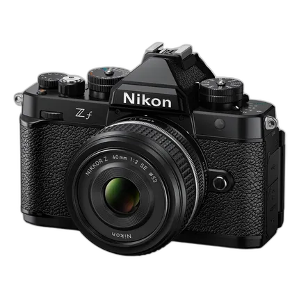 Nikon Zf Mirrorless Camera with 40mm f/2 SE Lens
