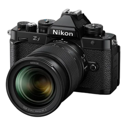 Nikon Zf Mirrorless Camera with 24-70mm f/4 S Lens