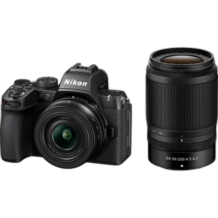 Nikon Z50 II Mirrorless Camera with 16-50mm  and  50-250mm Lenses
