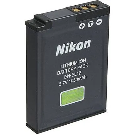 Nikon EN-EL12 Rechargeable Battery for Select Nikon Cameras