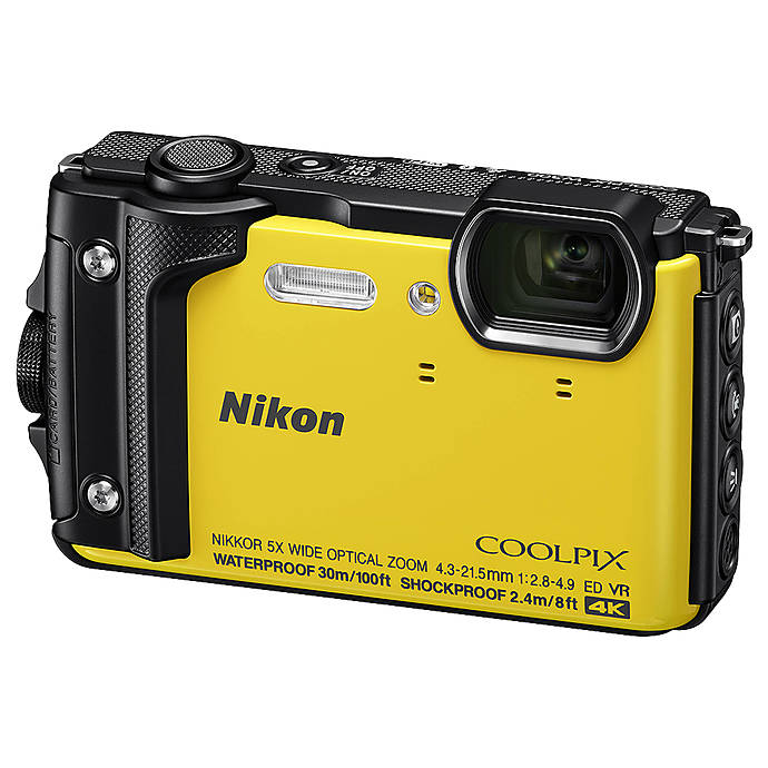 Nikon COOLPIX W300 Digital Camera (Yellow) | Point and Shoot