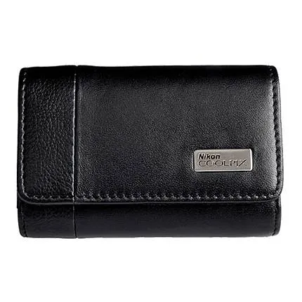 Nikon COOLPIX Black Leather Case