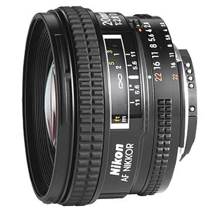 Nikon AF Nikkor 20mm f/2.8D Ultra Wide Angle Prime Lens - Black | Digital  SLR Lenses | Nikon at Unique Photo