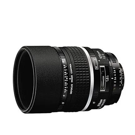Nikon AF DC-Nikkor 105mm f/2D Portrait Lens - Black