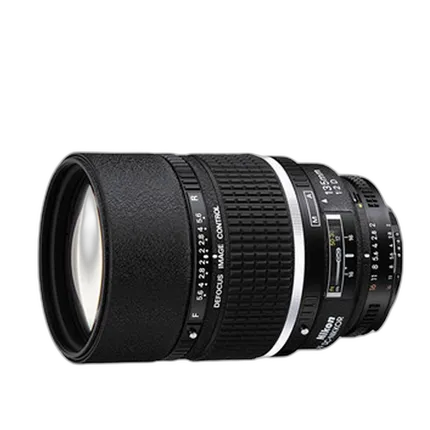 Nikon AF DC-Nikkor 135mm f/2D Telephoto Lens - Black