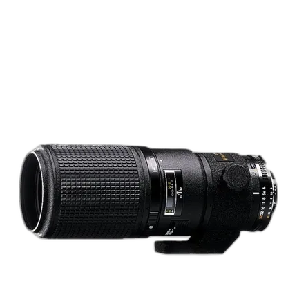 Nikon AF Micro-Nikkor 200mm f/4D IF-ED Telephoto Macro Lens - Black