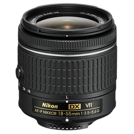 Nikon AF-P DX NIKKOR 18-55mm f/3.5-5.6G VR Lens