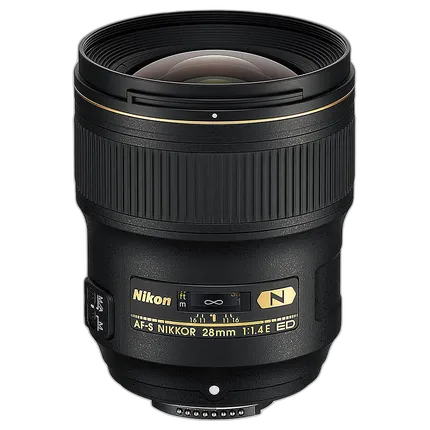 Nikon AF-S NIKKOR 28mm f/1.4E ED Lens