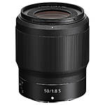 Nikon NIKKOR Z 50mm f/1.8 S Lens - for Z Series Cameras