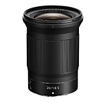 Nikon NIKKOR Z 20mm f/1.8 S Lens