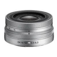 Nikon NIKKOR Z DX 16-50mm f/3.5-6.3 VR Lens (Silver) 0