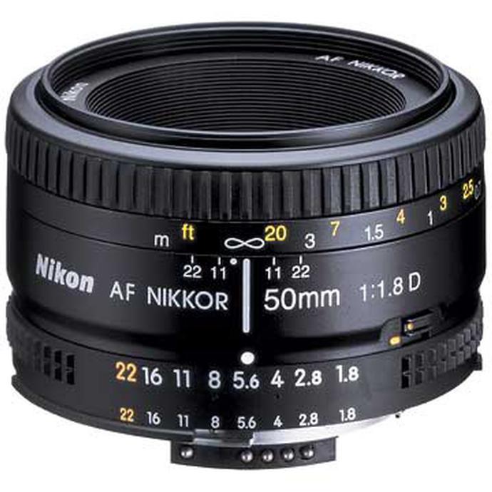 neus multifunctioneel Collega Nikon AF Nikkor 50mm f/1.8D Prime Lens - Black | Digital SLR Lenses | Nikon  at Unique Photo