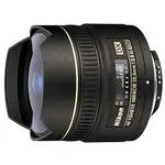 Nikon AF DX Fisheye-Nikkor 10.5mm f/2.8G ED Compact Lens - Black