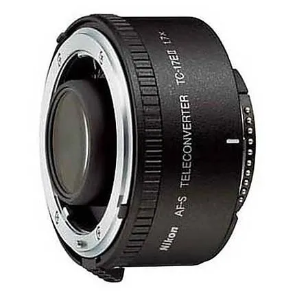 Nikon AF-S TC-17E II 1.7x Teleconverter Lens - Black
