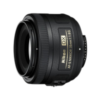 Nikon AF-S DX Nikkor 35mm f/1.8G Prime Lens for DX-format cameras