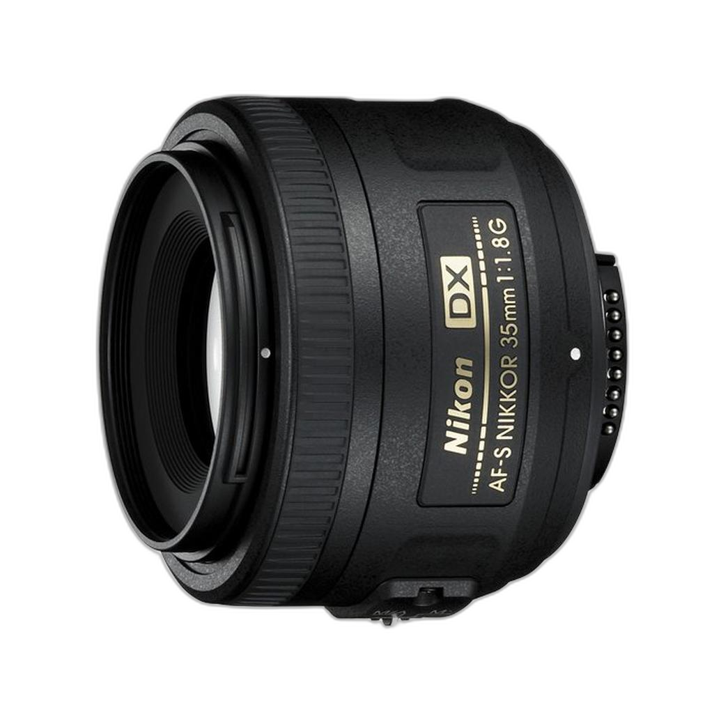 Nikon AF-S DX Nikkor 35mm f/1.8G Prime Lens for DX-format cameras