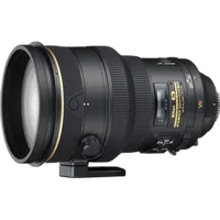 Nikon AF-S Nikkor 200mm f/2G ED VR II Ultra Telephoto Prime Lens - Black