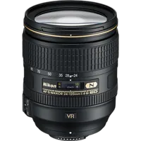 Nikon AF-S Nikkor 24-120mm f/4G ED VR Telephoto Zoom Lens - Black