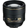 Nikon AF-S Nikkor 85mm f/1.4G Portrait Lens - Black