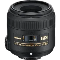 Nikon AF-S DX Micro-Nikkor 40mm f/2.8G Standard Lens - Black 0