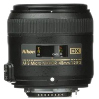 Nikon AF-S DX Micro-Nikkor 40mm f/2.8G Standard Lens - Black 2
