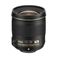Nikon AF-S Nikkor 28mm f/1.8G Wide Angle Prime Lens - Black 0