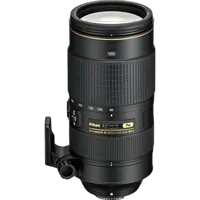 Nikon AF-S Nikkor 80-400mm f/4.5-5.6G ED VR Telephoto Zoom Lens - Black