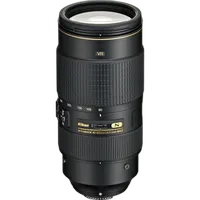 Nikon AF-S Nikkor 80-400mm f/4.5-5.6G ED VR Telephoto Zoom Lens - Black 1