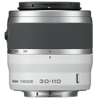 Nikon 1 Nikkor 30-110mm f/3.8-5.6 VR Compact Telephoto Lens - White