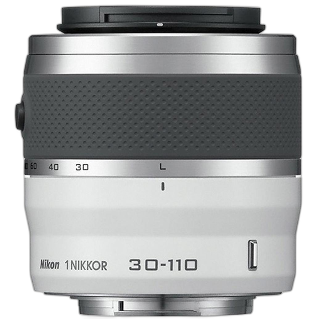 Nikon 1 Nikkor 30-110mm f/3.8-5.6 VR Compact Telephoto Lens - White