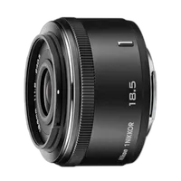 Nikon 1 Nikkor 18.5mm f/1.8 Wide Angle Lens for Nikon 1 - Black 1
