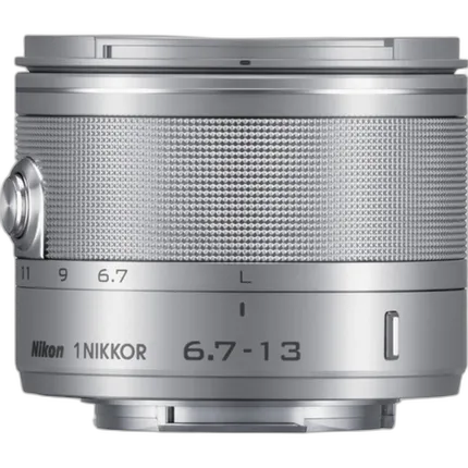 Nikon 1 Nikkor 6.7-13mm f/3.5-5.6 VR Wide Angle Lens for Nikon 1 - Silver