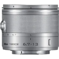 Nikon 1 Nikkor 6.7-13mm f/3.5-5.6 VR Wide Angle Lens for Nikon 1 - Silver 0