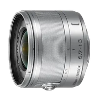 Nikon 1 Nikkor 6.7-13mm f/3.5-5.6 VR Wide Angle Lens for Nikon 1 - Silver 1