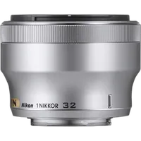 Nikon 1 Nikkor 32mm f/1.2 Medium Telephoto Lens - Silver 1