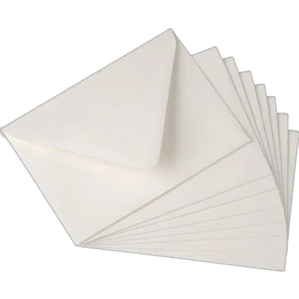 5X7 White Greeting Card Envelope (1000 Count) Heavy Weight Paper