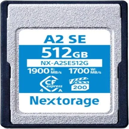 Nextorage 512GB NX-A2SE CFexpress Type A 4.0 Memory Card