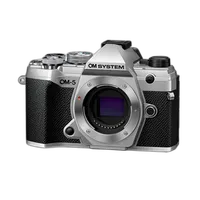 OM SYSTEM OM-5 Mirrorless Camera (Silver, Body Only) 0