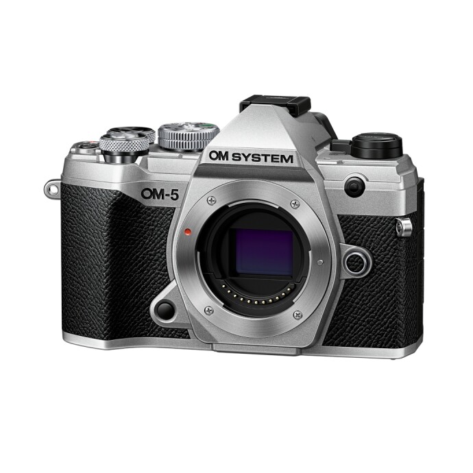 OM SYSTEM OM-5 mirrorless camera with 5-axis IBIS