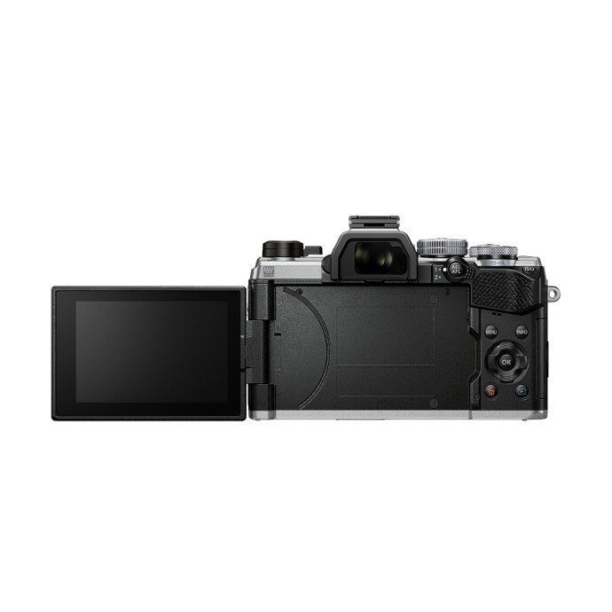 OM SYSTEM OM-5 rear controls and screen