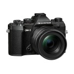 OM System OM-5 Mirrorless Camera (Black) with 12-45mm f/4.0 PRO Lens