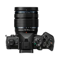 OM SYSTEM OM-5 Mirrorless Camera (Black) with 12-45mm f/4.0 PRO Lens 1
