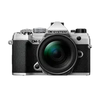 OM SYSTEM OM-5 Mirrorless Camera (Silver) with 12-45mm f/4.0 PRO Lens 1