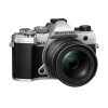 OM System OM-5 Mirrorless Camera (Silver) with 12-45mm f/4.0 PRO Lens
