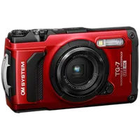 OM SYSTEM Tough TG-7 Digital Camera (Red) 0