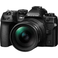 OM SYSTEM OM-1 Mark II Mirrorless Camera with 12-40mm f/2.8 Lens 0